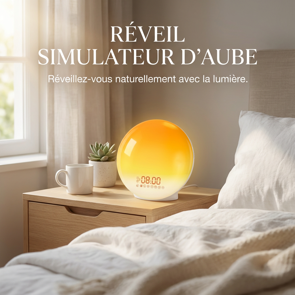 Réveil Lumière Lever du Soleil