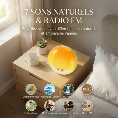 Réveil Lumière Lever du Soleil